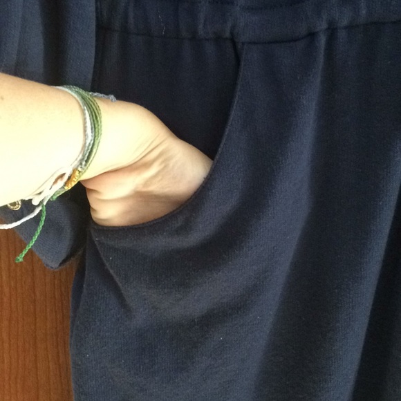 Collared T-shirt button down pockets sleeves dress - Picture 3 of 7